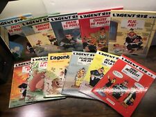 L'Agent 212, comic strip series 11-Volume Lot French Hardcover humorous Books picture