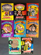 Vintage 1980's Garbage Pail Kids Wax Packs - U - Pick from Photo picture