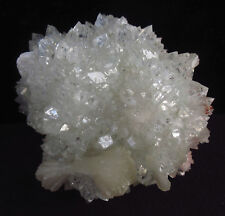 Cluster of pointed clear Apophyllite & Stilbite # 5209 picture