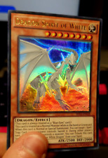 Yu-Gi-Oh Ultimate Rare Style Dragon Spirit Of White Custom etched picture