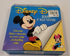Vintage Disney Days 1999 Calendar A Character on Every Page in Color New picture