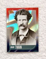MARK TWAIN 1/1 2021 Pieces Of The Past Red White Blue Parallel picture