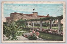 Los Angeles California, The Ambassador Hotel, Vintage Postcard picture