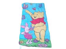 Vintage Disney Winnie The Pooh Sleeping Bag Children's Zipped 90's picture