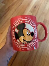 Vintage Mickey Mouse Mug made in Thailand original disney parks picture