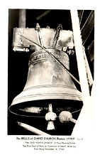 RPPC Boston Massachusetts MA Christ Church Bell Unposted Postcard picture