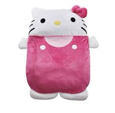 Hello Kitty Sanrio Super Soft 2 IN 1 Lounger Nap Mat Sleeping Bag NEW In Box. picture