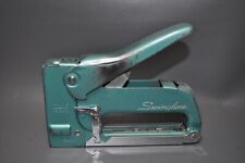 Made in USA Vintage Teal Swingline 101 Tacker Staple Gun - Staplerbouts picture