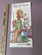 Vintage Alpo Pet Travel Handbook “Pets On The Go” By Mordecai Siegel picture