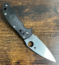 Spyderco Manix 2 Knife Black FRCP CTS BD1N C101PBK2 FACTORY SECOND picture