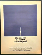 1972 American Gas Association Vtg Magazine Print Ad This could be the start... picture