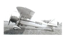 Fairchild 24W Warner N802 Airplane Vintage Original Photograph 5x3.5