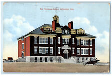 1912 The Fleetwood School Lethbridge Alberta Canada Posted Antique Postcard picture