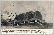 Vintage Postcard MA Kendal Green Darbbington Lodge c1907 Open Back ~7321 picture