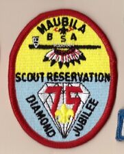 Camp Maubila Sct. Res.  - Mobile Area Council  - Mint  - 1985  Diamond Jubilee picture