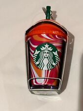 Starbucks 2023 Europe / Central Asia Keychain Floral Cold Cup Ornament. NWT picture