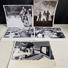 Vintage School Yard Fun, Lot Of 5 8x10 Play Ground Lunch Time Photography  picture