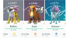 Raikou - Entei - Suicune (30 days of friendship) Pokemon **Price for each one** picture