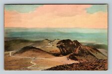Pikes Peak CO-Colorado, Sunset From Summit, c1929 Vintage Souvenir Postcard picture