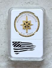 US Army MILITARY INTELLIGENCE Challenge Coin MI Special Agent picture