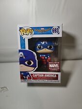 Captain America Funko POP Marvel Collector Corps #693 Homecoming NONMINT BOX picture
