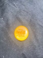 Vintage  Tiny  Coca Cola Yellow Button Pin  picture