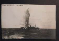 Mint Germany Postcard WWI U28 Torpedo Hit on Ship Naval Battle picture