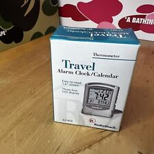 Radio Shack Travel Alarm Clock Calendar Thermometer New picture