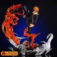 Anime One Piece Vinsmoke Sanji Flame Kick Standing Action Figure Statue Toy Gift picture