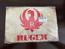 Vintage Look Ruger Firearms 8x12 Metal Wall Sign picture