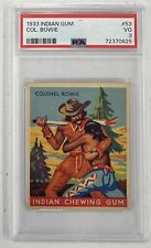 1933 Colonel Bowie Indian Gum #53 PSA 3 VG POP 10 picture