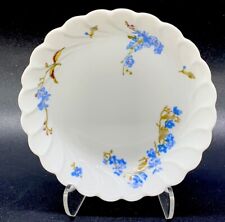 Vintage Small Haviland Limoges ￼ Flowered/White/Blue Trinket Size Dish 4 1/4 W picture