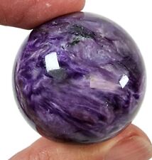 Charoite Crystal Polished Sphere Russia 38.4 grams A-Grade picture