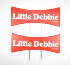 Vintage Little Debbie Double Sided Wooden Sign picture