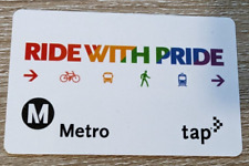 2019 - Ride with Pride - LA Metro TAP Card picture