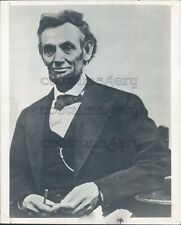 Press Photo Beloved US President Abraham Lincoln picture