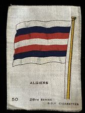 Naval Ensign of French Algeria (1848–1910) Tobacco Silk BDV Cigartettes c.1914 picture