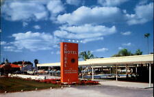 Admiral Motel ~ Redington Beach ~ St Petersburg Florida ~1950s cards woody wagon picture