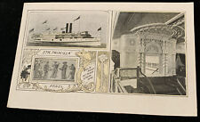 STR Priscilla,unposted c1905 UDB Multiview Steamship Postcard picture