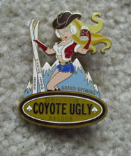 Cool 2005 Coyote Ugly Denver Saloon Grand Opening Woman Pin 1 1/8