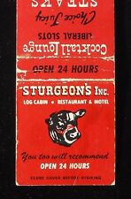 1970s Sturgeon's Log Cabin Restaurant & Motel Liberal Slots Lovelock NV Pershing picture