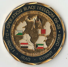3D PERSONNEL COMMAND FORWARD OIF QATAR KUWAIT IRAQ Challenge Coin 2