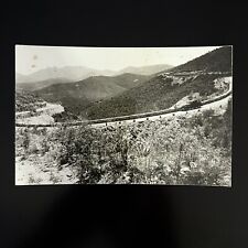 RPPC Carretera Mexico Laredo Highway Along Mountains Real Photo Postcard 1930s picture