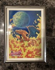 1997 Pokemon Charizard Pokemon Meiji Lottery Prize Poster picture