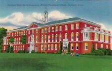  Postcard Fairfield Hall Girl's Dormitory State Teachers College Danbury CT  picture