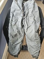 VTG USAF Air Force Type F-1B Heavy Air Crew Trousers w/ Suspenders SKYLINE Sz 32 picture