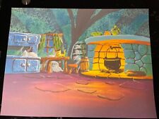 THE Flintstones Animation Cel Background Copy Cartoon Network Hanna-Barbera I16 picture