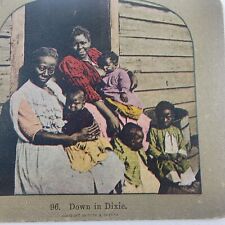 Antique Griffith & Griffith Stereoview Card, #96 Down In Dixie picture