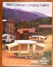 1969 Coleman Camping Trailers Brochure with price list insert C342 picture