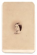 ANTIQUE CDV C. 1860s WM. A. MASON YOUNG LADY CIVIL WAR ERA TOWANDA PENNSYLVANIA picture
